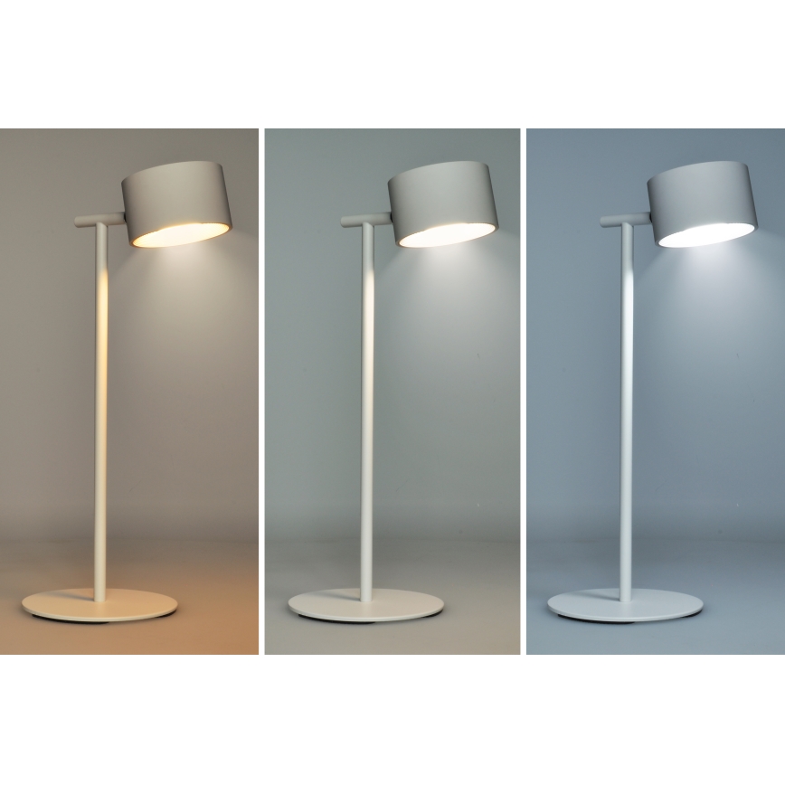LED Prigušiva dodirna punjiva lampa 3u1 LED/4W/2000 mAh 3000/4000/6500K bijela