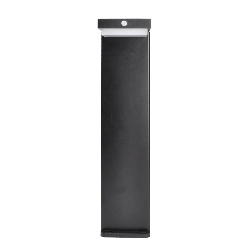 LED Solarna lampa sa senzorom za pokret i dan/noć PALERMO LED/5W/2000 mAh IP54 crna
