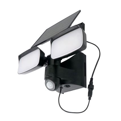 LED solarni reflektor s senzorom LED/9W/3,7V 3600 mAh IP54