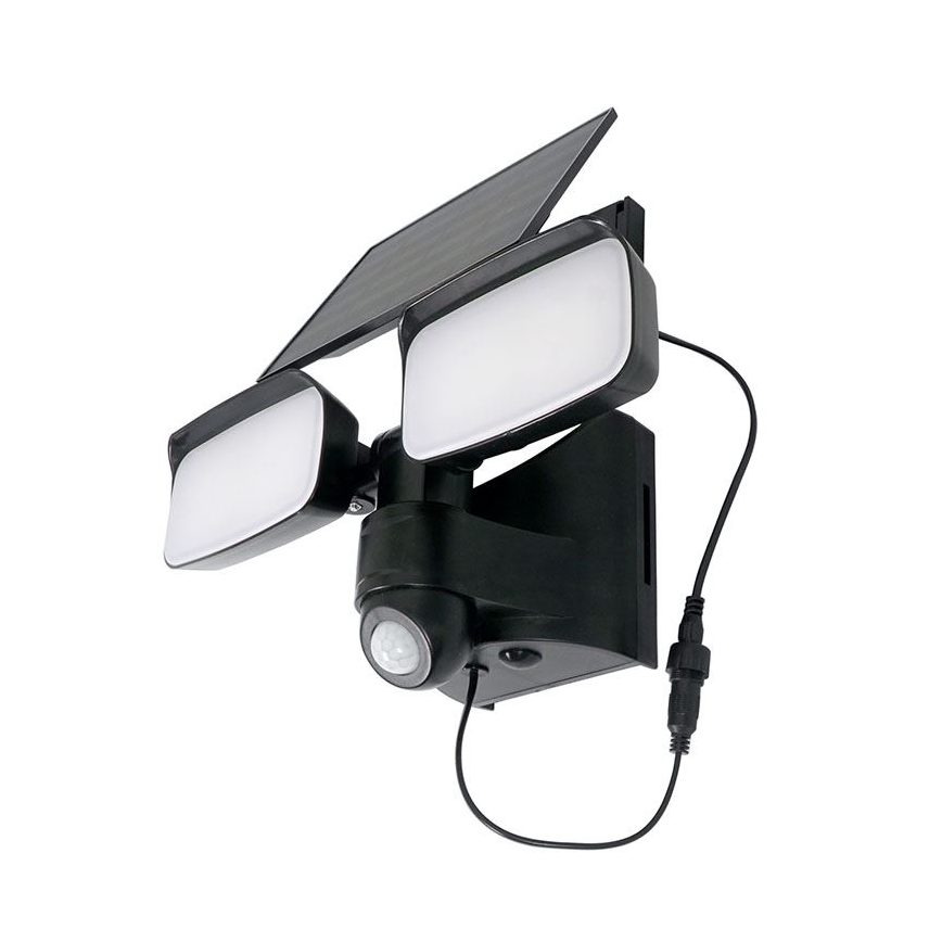 LED solarni reflektor s senzorom LED/9W/3,7V 3600 mAh IP54