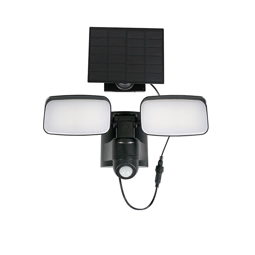LED solarni reflektor s senzorom LED/9W/3,7V 3600 mAh IP54