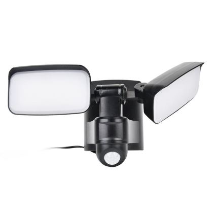 LED solarni reflektor s senzorom LED/9W/3,7V 3600 mAh IP54
