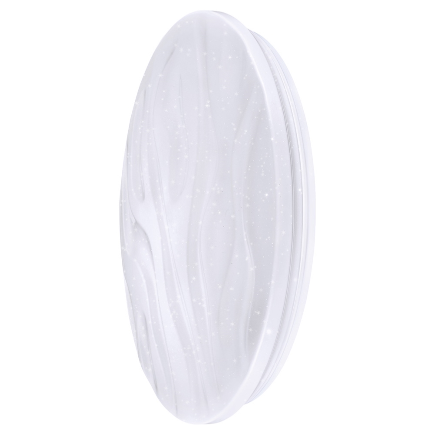 LED Prigušiva stropna svjetiljka WAVE LED/60W/230V + daljinski upravljač