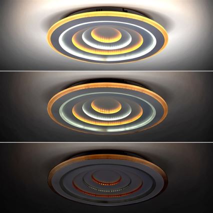 LED Prigušiva stropna svjetiljka CASCADE LED/76W/230V + DU