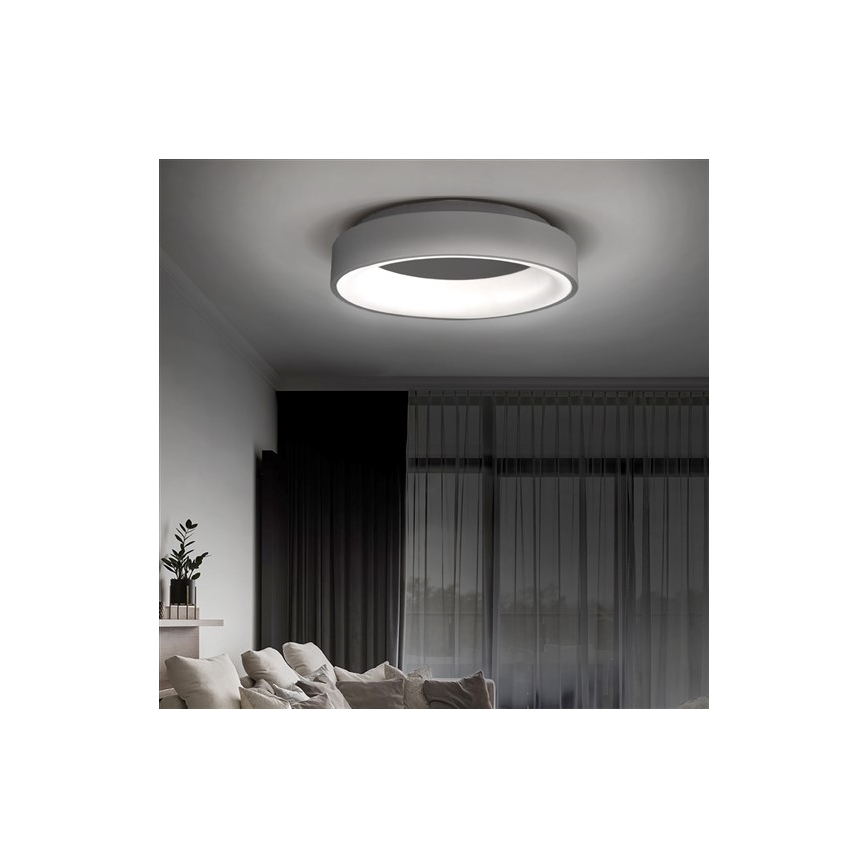 LED Dimmabilno stropno svjetlo TREVISO LED/48W/230V + daljinski upravljač