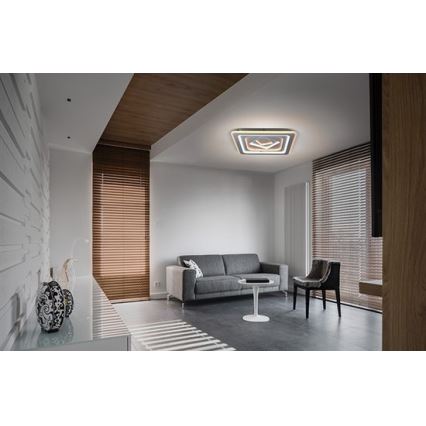 LED Dimmabilno stropno svjetlo TREVISO LED/48W/230V + daljinski upravljač