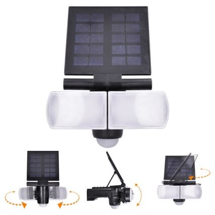 LED Solarni reflektor sa senzorom 2000mAh LED/8W/3,7V IP44