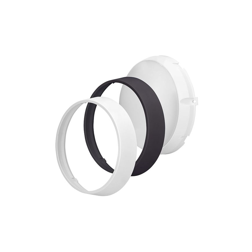 LED vanjsko zidno svjetlo 2u1 LED/20W/230V 3000/4000/6500K IP65 Ø 22 cm