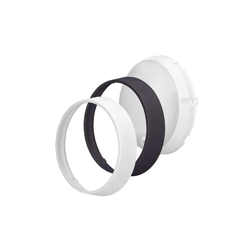 LED vanjsko zidno svjetlo s 2u1 senzorom LED/20W/230V 3000/4000/6500K IP65 promjer 22 cm