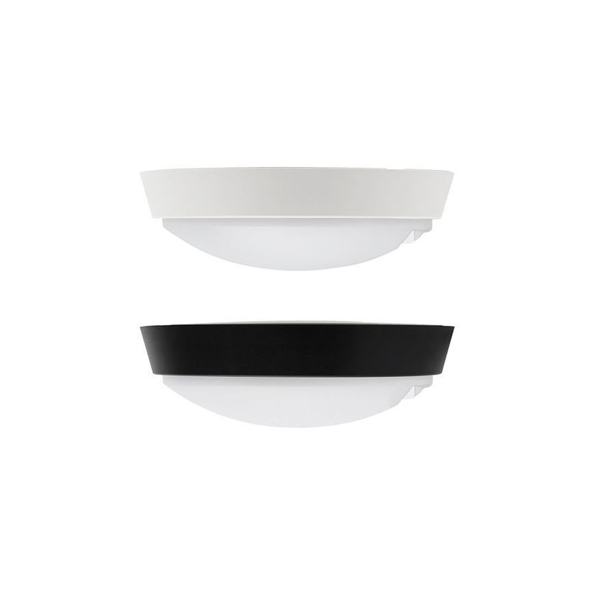 LED vanjsko zidno svjetlo s 2u1 senzorom LED/20W/230V 3000/4000/6500K IP65 promjer 22 cm