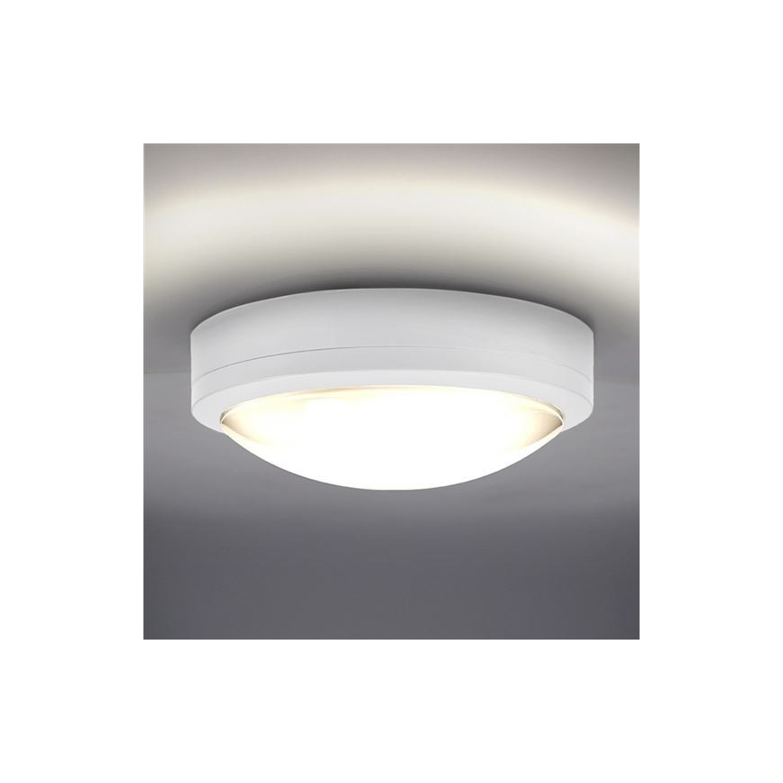 LED Vanjska stropna svjetiljka SIENA LED/20W/230V IP54 pr. 23 cm bijela
