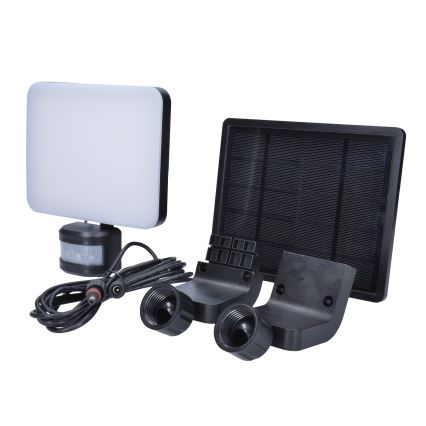 LED Solarni reflektor sa senzorom pokreta LED/11W/3,7V 4400mAh 3000K/4000K/6500K IP54