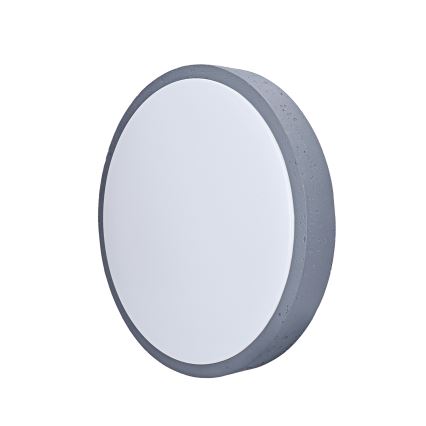 LED Prigušiva stropna svjetiljka GREY LED/48W/230V 3000-6500K siva pr. 38 cm + daljinski upravljač