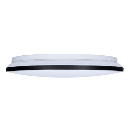 LED Prigušiva stropna svjetiljka JAMIL LED/48W/230V 3000-6500K crna + daljinski upravljač