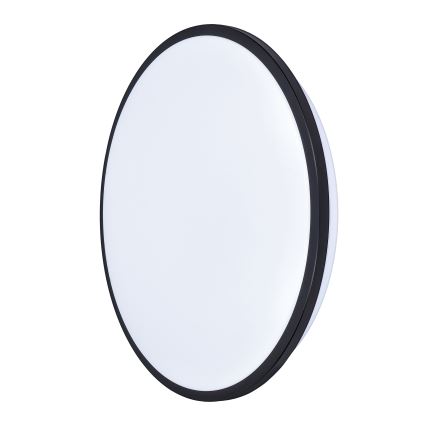LED Prigušiva stropna svjetiljka JAMIL LED/48W/230V 3000-6500K crna + daljinski upravljač