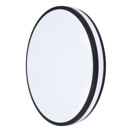 LED Prigušiva stropna svjetiljka LASKOS LED/48W/230V 3000-6500K crna + daljinski upravljač