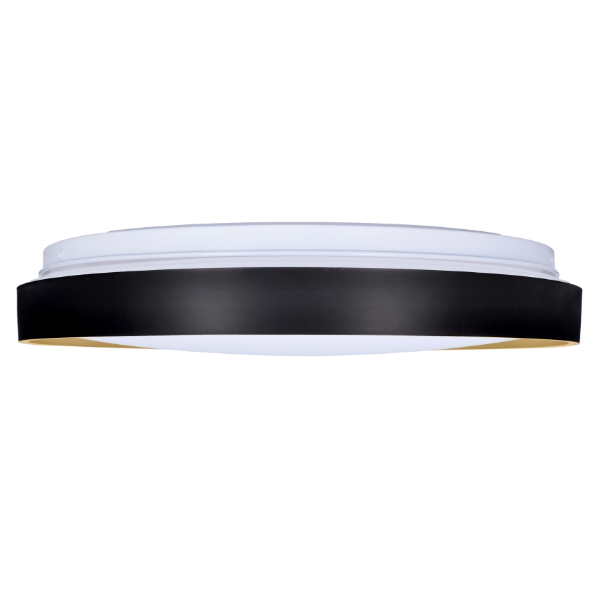 LED Prigušiva stropna svjetiljka CALA LED/48W/230V 3000-6500K crna/zlatna + daljinski upravljač