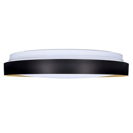LED Dimmabilno stropno svjetlo CALA LED/48W/230V 3000-6500K crno/zlatno + daljinski upravljač
