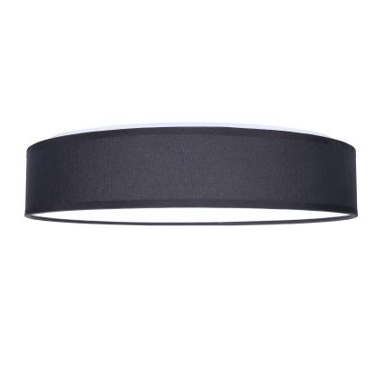 LED Prigušiva stropna svjetiljka PENLEY LED/48W/230V 3000-6500K pr.40 cm crna + daljinski upravljač