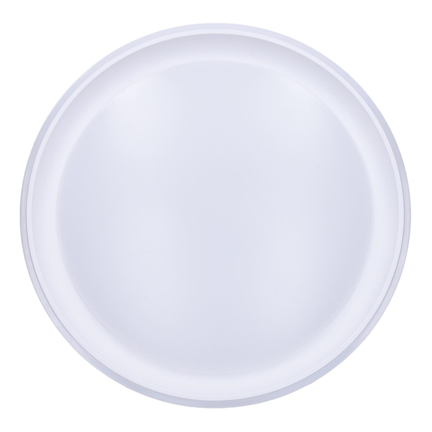 LED RGB Prigušiva stropna svjetiljka FLOCO LED/30W/230V 3000-6500K + RGB/6W pr. 40cm + daljinski upravljač