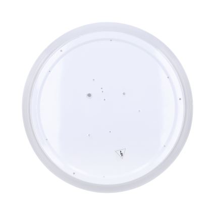 LED RGB Prigušiva stropna svjetiljka FLOCO LED/30W/230V 3000-6500K + RGB/6W pr. 40cm + daljinski upravljač