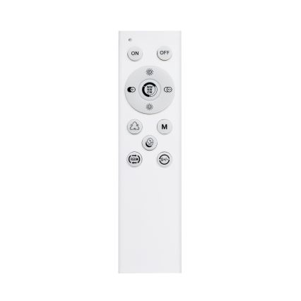 LED RGB Prigušiva stropna svjetiljka FLOCO LED/30W/230V 3000-6500K + RGB/6W pr. 40cm + daljinski upravljač