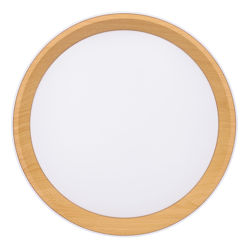 LED Prigušiva stropna svjetiljka LARIOS LED/48W/230V 3000-6500K pr.39 cm bílá+ daljinski upravljač