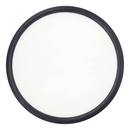 LED Prigušiva stropna svjetiljka ESTELA LED/36W/230V pr.30 cm crna + daljinski upravljač