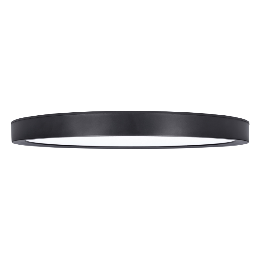 LED Dimmabilni stropni luster ESTELA LED/36W/230V promjer 30 cm crni + daljinski upravljač