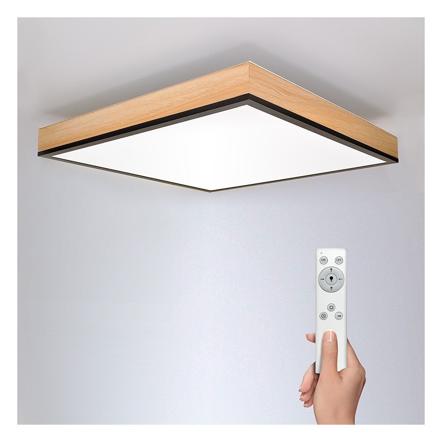 LED Prigušiva stropna svjetiljka LED/40W/230V 3000-6500K + daljinski upravljač
