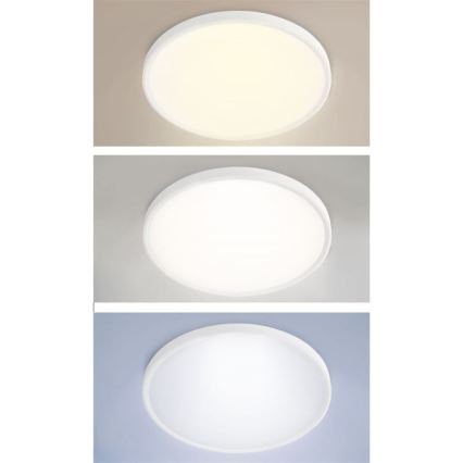 LED Prigušivo stropno nadgradno/viseće svjetlo LED/40W/230V 3000-6500K + daljinski upravljač