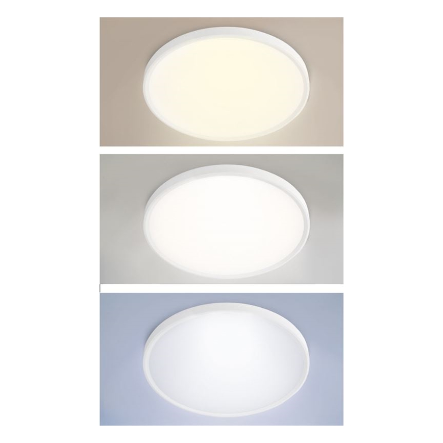 LED s mogućnošću prigušivanja stropna nadgradna/viseća svjetiljka LED/50W/230V 3000-6500K + daljinski upravljač