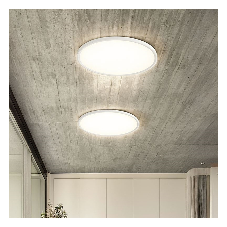 LED s mogućnošću prigušivanja stropna nadgradna/viseća svjetiljka LED/50W/230V 3000-6500K + daljinski upravljač