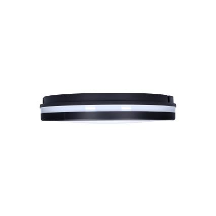 LED Prigušiva vanjska stropna svjetiljka LED/18W/22W/26W/230V 3000/4000/6500K IP65 crna