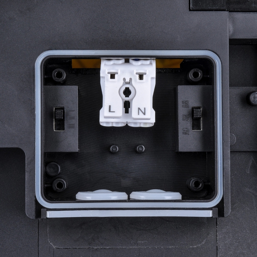 LED prigušivo za vanjsku stropnu svjetiljku LED/18W/22W/26W/230V 3000/4000/6500K IP65 crna