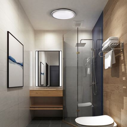 LED stropno svjetlo za kupaonicu ACATE LED/24W/230V 3000/4000/6000K Ø 29,3 cm IP54