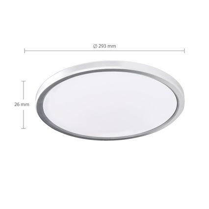 LED stropno svjetlo za kupaonicu ACATE LED/24W/230V 3000/4000/6000K Ø 29,3 cm IP54