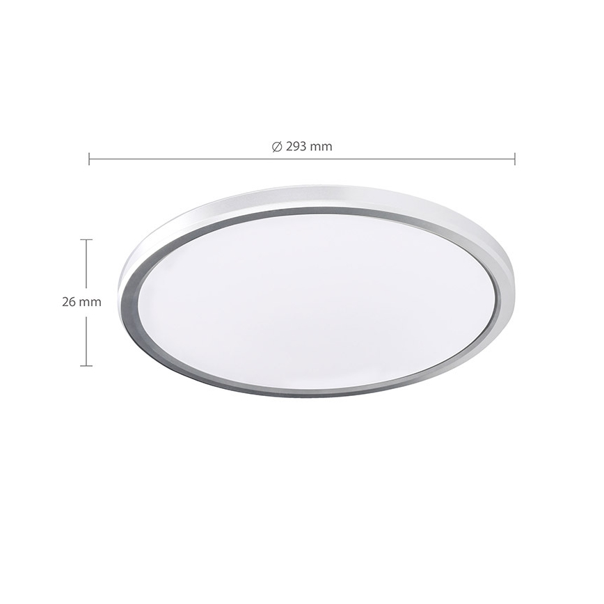 LED stropno svjetlo za kupaonicu ACATE LED/24W/230V 3000/4000/6000K Ø 29,3 cm IP54