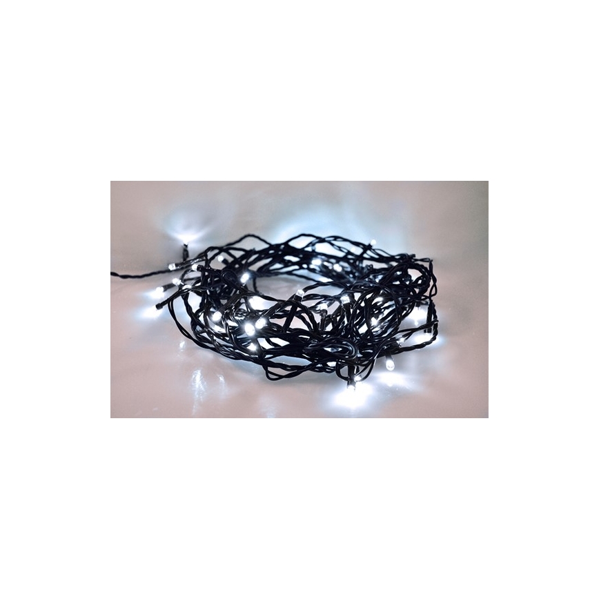 LED Vanjski Božićni lanac 100xLED /230V IP44 10m hladno bijela