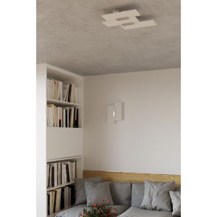 Stropna svjetiljka FABIANO 3xE27/60W/230V bijela/sjajni krom