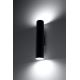 Zidna svjetiljka LAGOS 2 2xGU10/10W/230V crna