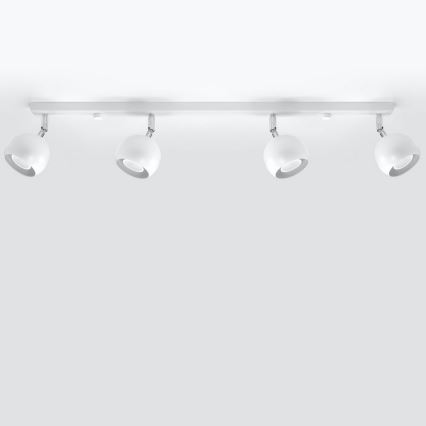 Stropna reflektorska svjetiljka OCULARE 4xGU10/10W/230V