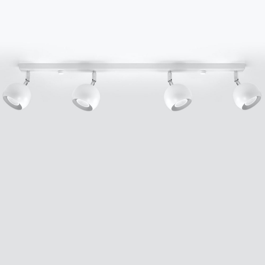 Stropna reflektorska svjetiljka OCULARE 4xGU10/10W/230V
