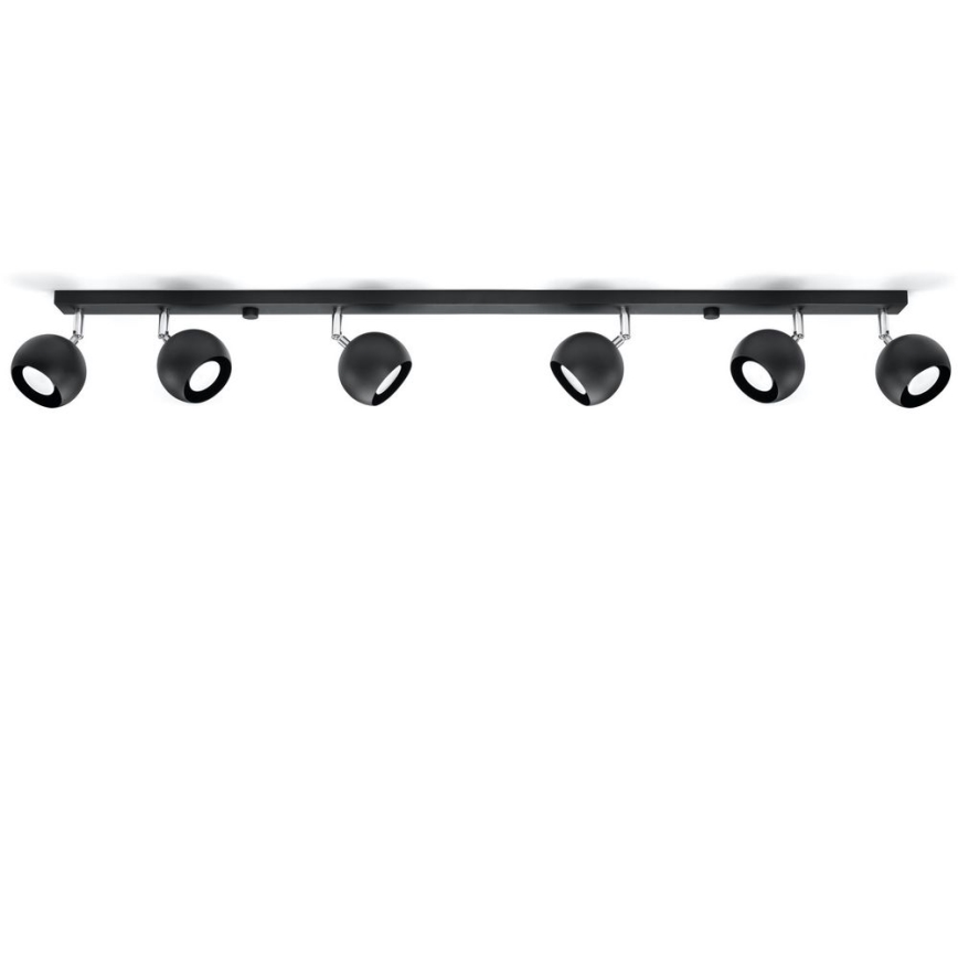 Stropna reflektorska svjetiljka OCULARE 6xGU10/10W/230V