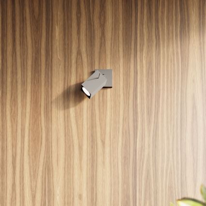 Ugradbena svjetiljka MERIDA 4xGU10/40W/230V siva