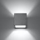 Zidna reflektorska svjetiljka QUAD 1xG9/8W/230V beton
