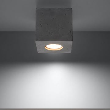 Reflektorska svjetiljka QUAD 1xGU10/10W/230V beton