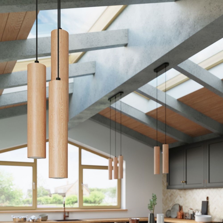 Luster na sajli LINO 3xGU10/40W/230V bukva
