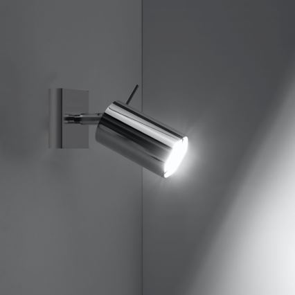 Zidna reflektorska svjetiljka RING 1xGU10/10W/230V