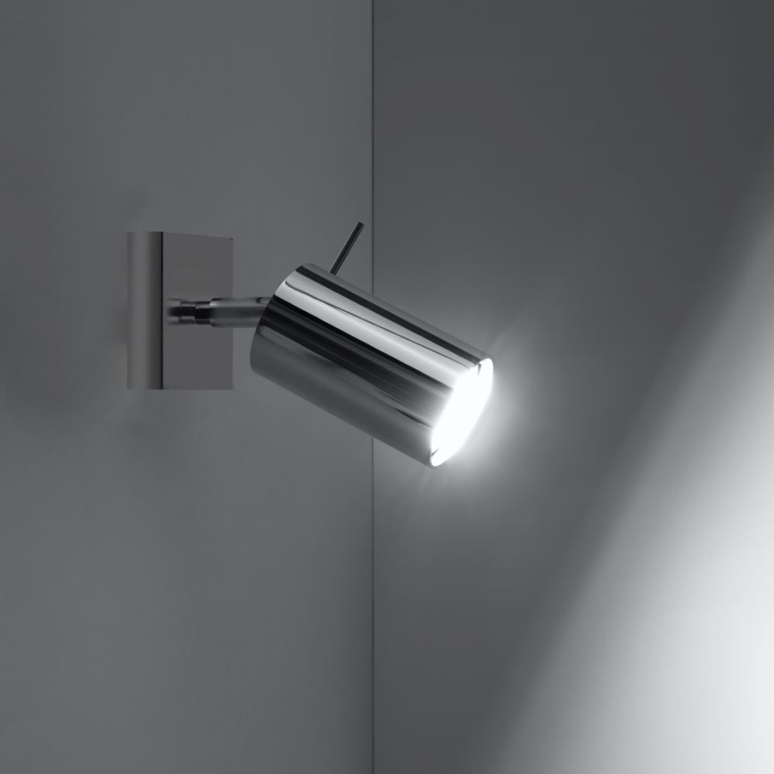 Zidna reflektorska svjetiljka RING 1xGU10/10W/230V